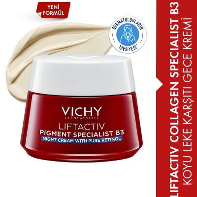 Vichy Liftactive Pigment Specialist B3 Koyu Leke Karşıtı Gece Kremi 50 ml