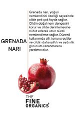 کرم آبرسان قوی و روشن‌کننده 48 ساعته صورت با عصاره انار | برنده THE FINE ORGANICS