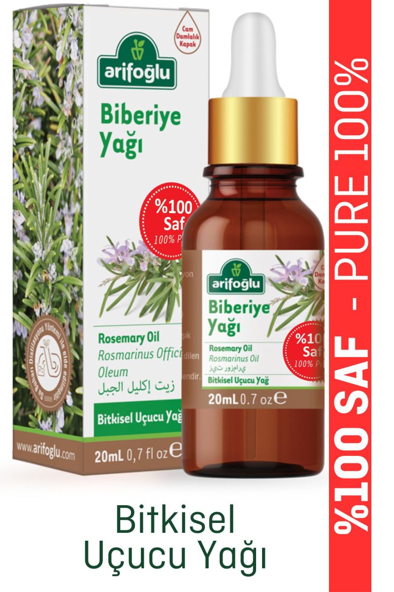 Arifoğlu Biberiye Yağı 20ml 0 Saf Ve Doğal Rosemary Oil