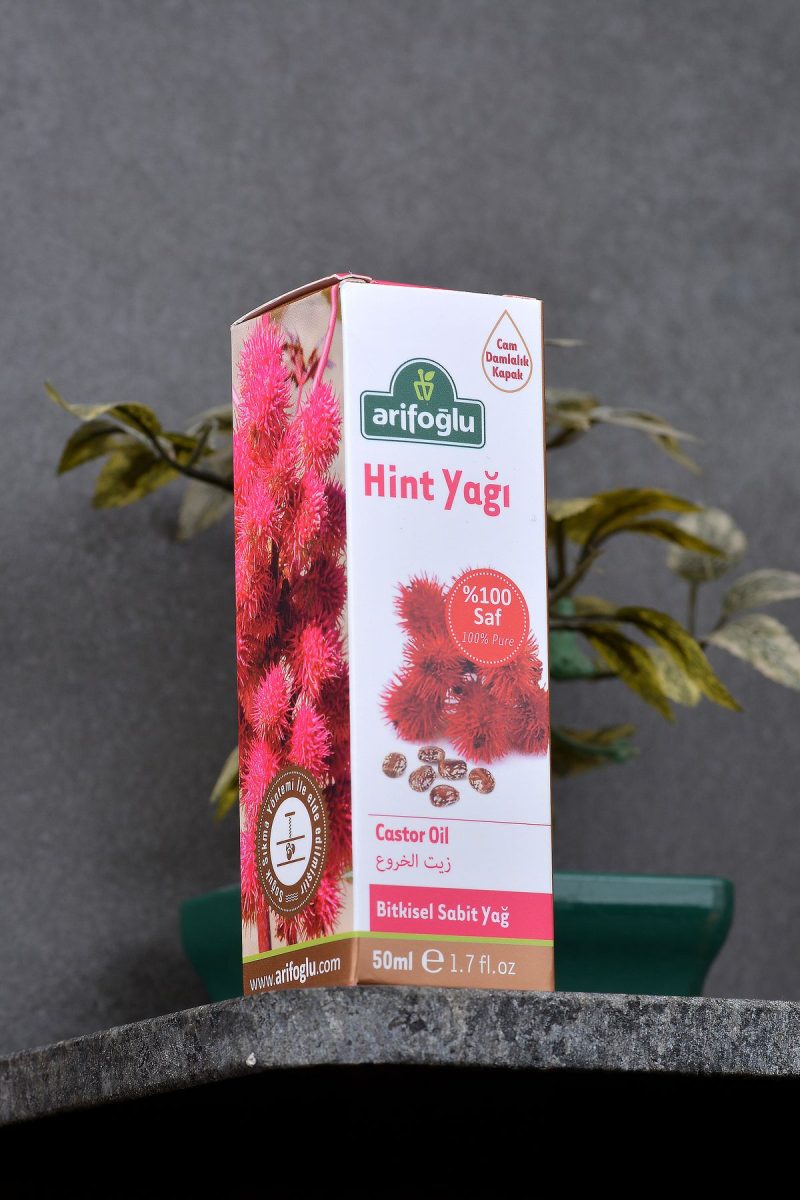 Arifoğlu Hint Yağı Soğuk Sıkım 50ml 0 Saf ve Doğal Castor Oil