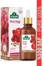 Arifoğlu Hint Yağı Soğuk Sıkım 50ml 0 Saf ve Doğal Castor Oil