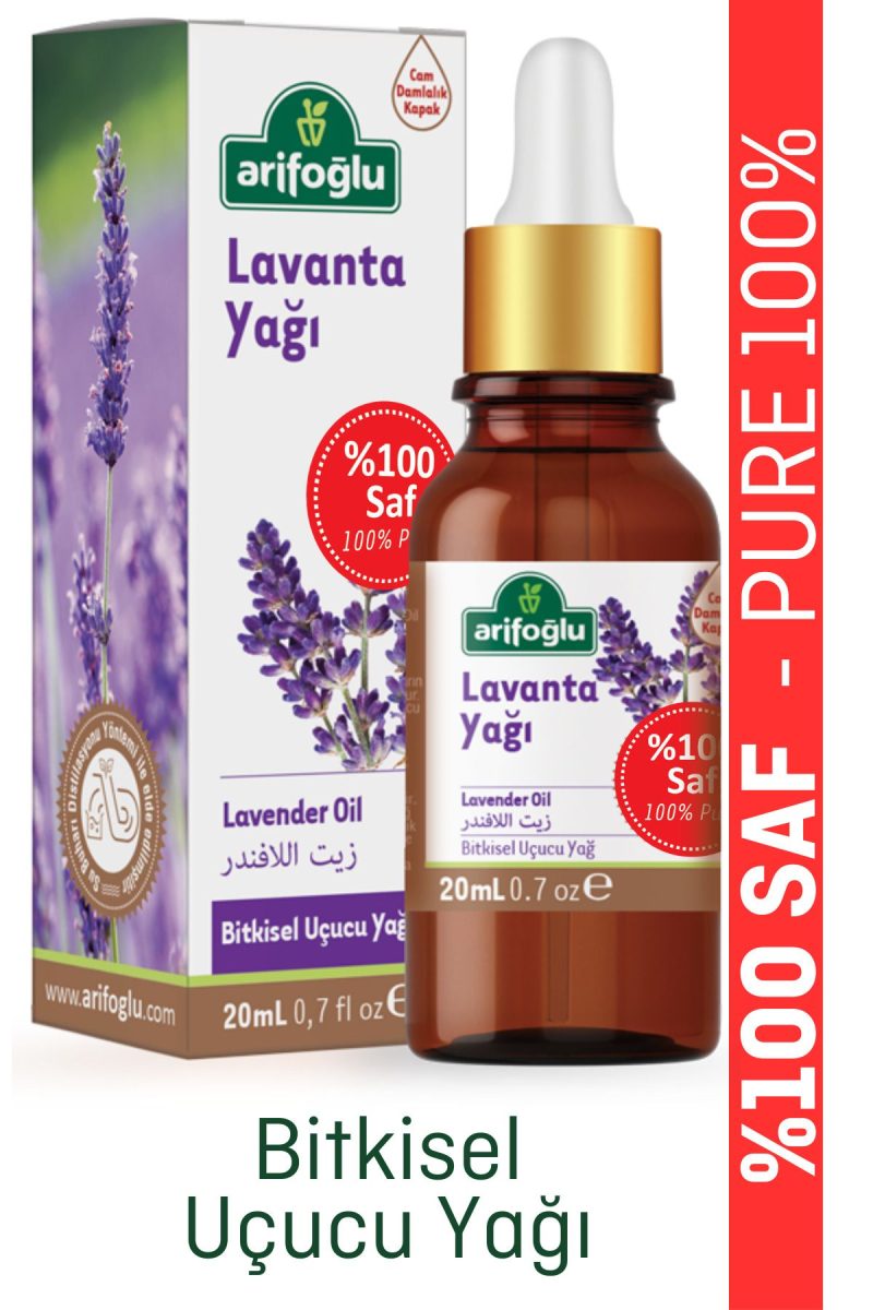 Arifoğlu Lavanta Yağı 20ml 0 Saf Ve Doğal Lavender Oil