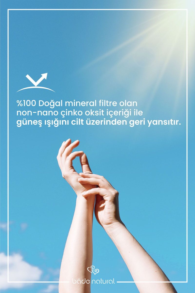 Bade Natural 0 Mineral Filtreli 50 Spf Besleyici Güneş Koruyucu Stick