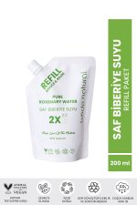 Bade Natural Biberiye Suyu Güçlendirici Saç Toniği Refill Paket 200 ml 0 Doğal Ve Saf