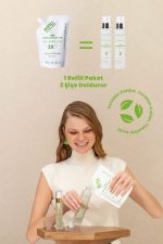 Bade Natural Biberiye Suyu Güçlendirici Saç Toniği Refill Paket 200 ml 0 Doğal Ve Saf