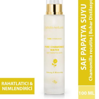 Bade Natural Papatya Suyu Saç Toniği 0 Doğal Ve Saf 100 ml