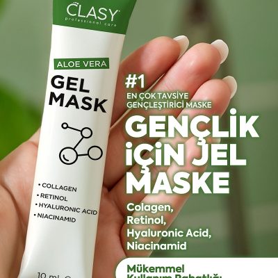 Clasy Care Aloevera Gel Mask - Gençleştirici Jel Maske