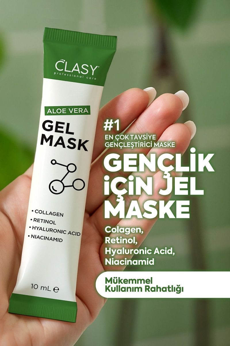 Clasy Care Aloevera Gel Mask - Gençleştirici Jel Maske