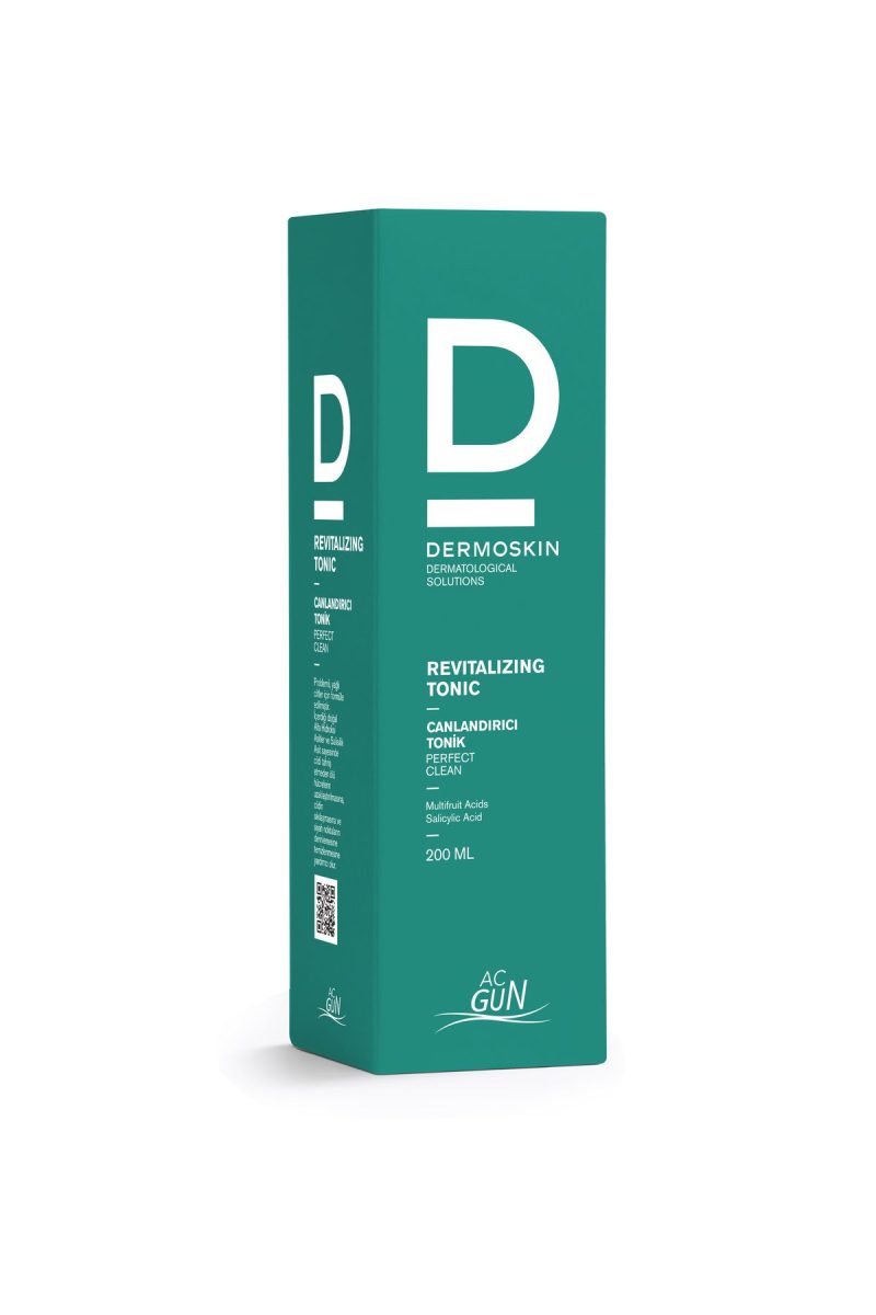 Dermoskin Acgun Sivilce ve Akne Karşıtı Canlandırıcı Tonik | Gözenek Sıkılaştırıcı | Salisilik Asit | 200 ml