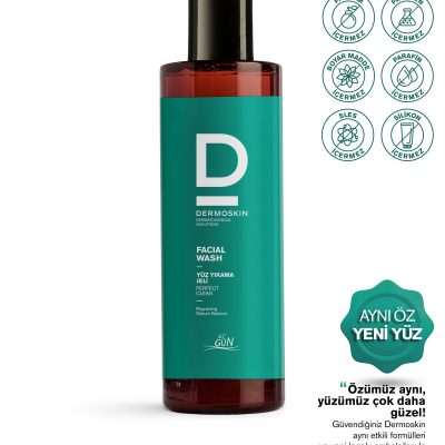 Dermoskin Acgun Sivilce ve Akne Karşıtı Yüz Yıkama Jeli | Yüz Temizleyicileri | Salisilik Asit | 200 ml
