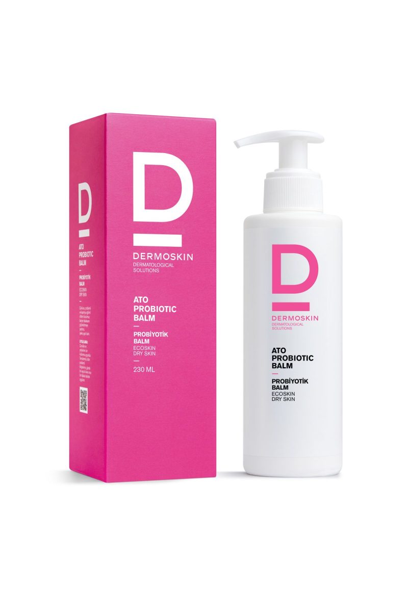 Dermoskin Ato Probiyotik Balm | Kuru Ciltler İçin Vücut Nemlendirici Krem | Cilt Bakımı | 230 ml