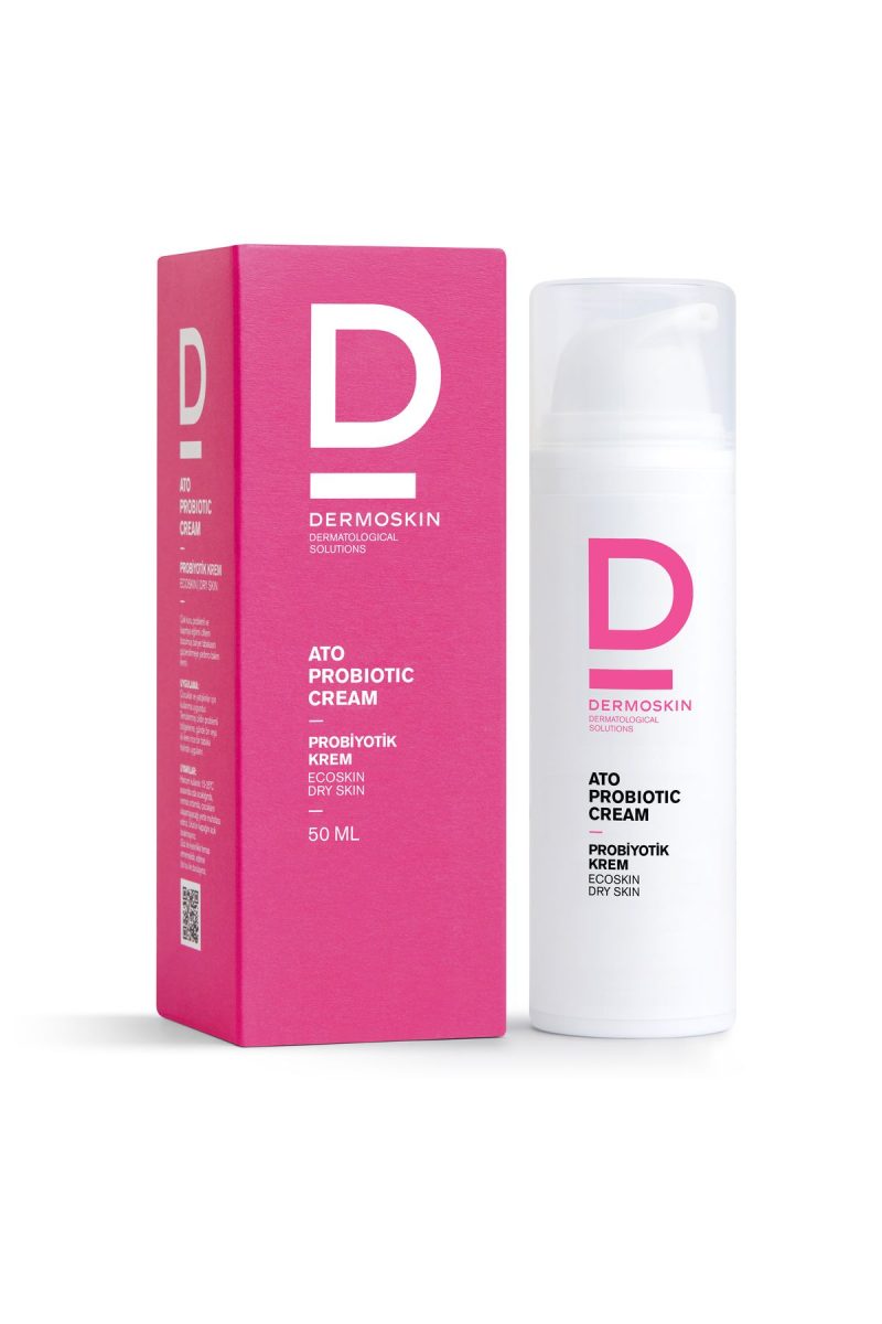 Dermoskin Ato Probiyotik Krem | Kuru Ciltler İçin Nemlendirici Yüz Kremi | 50 ml