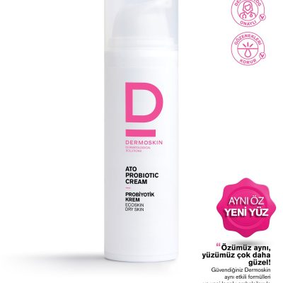 Dermoskin Ato Probiyotik Krem | Kuru Ciltler İçin Nemlendirici Yüz Kremi | 50 ml