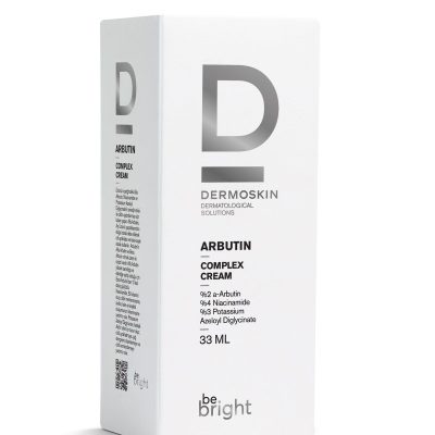 Dermoskin Be Bright Arbutin Kompleks Leke Karşıtı ve Cilt Tonu Eşitleyici Yüz Kremi | Leke Giderici | 33 ml