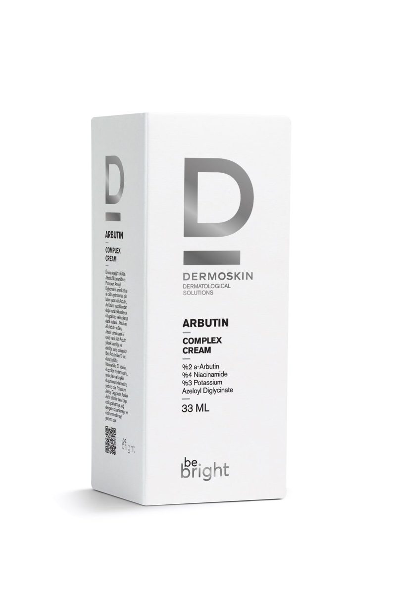 Dermoskin Be Bright Arbutin Kompleks Leke Karşıtı ve Cilt Tonu Eşitleyici Yüz Kremi | Leke Giderici | 33 ml