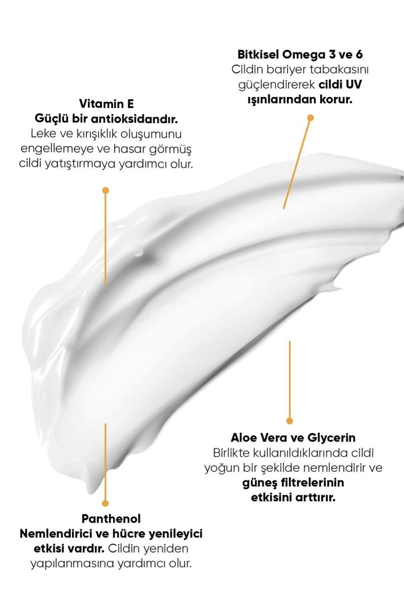 Dermoskin Face Protection Cream Spf 50+ | Nemlendirici Yüz Güneş Kremi | Suya Dayanıklı | 50 ml