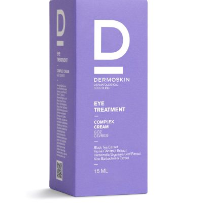 Dermoskin Göz Çevresi Bakım Kremi | Yaşlanma ve Kırışıklık Karşıtı | Göz Kremi | Hyaluronik Asit | 15 ml