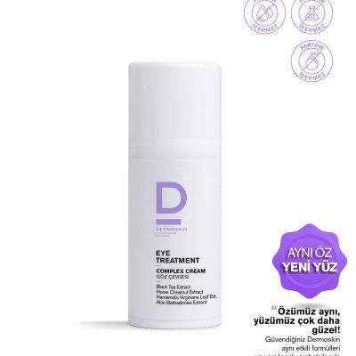 Dermoskin Göz Çevresi Bakım Kremi | Yaşlanma ve Kırışıklık Karşıtı | Göz Kremi | Hyaluronik Asit | 15 ml