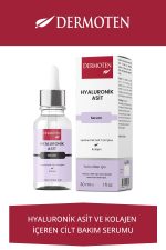 Dermoten Hyaluronik Asit Nemlendiricili Cilt Bakım Serum 30 ml