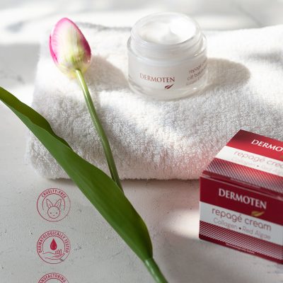 Dermoten Repage Yaşlanma Karşıtı Kolajen & Kırmızı Yosun Cilt Bakım Kremi 50 ml