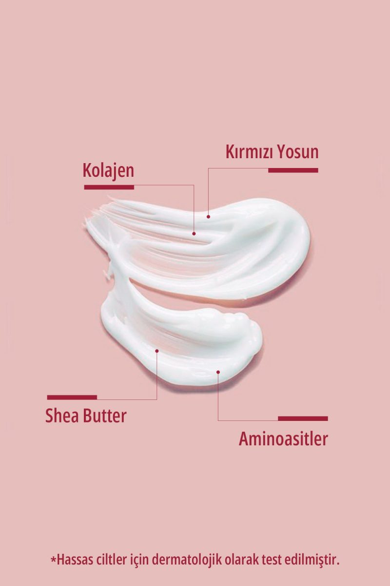 Dermoten Repage Yaşlanma Karşıtı Kolajen & Kırmızı Yosun Cilt Bakım Kremi 50 ml