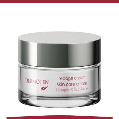Dermoten Repage Yaşlanma Karşıtı Kolajen & Kırmızı Yosun Cilt Bakım Kremi 50 ml