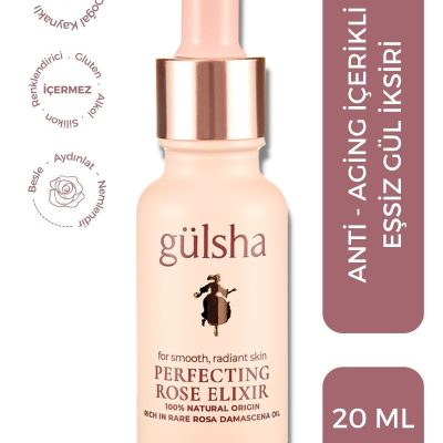 Gülsha Eşsiz Gül Iksiri Yüz Yağı - Yüz Serumu 20 ml