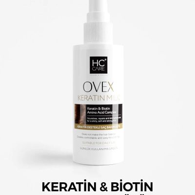 HC Care Hc Ovex Keratin & Biotin Saç Bakım Sütü - 150 Ml. Yeni Koku
