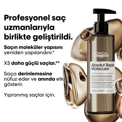 سرم ترمیم‌کننده مولکولی موهای آسیب‌دیده | برنده L'Oréal Professionnel