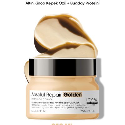 L'oreal Professionnel Serie Expert Absolut Repair Yıpranmış Saçlar Için Onarıcı Altın Maske 250ml