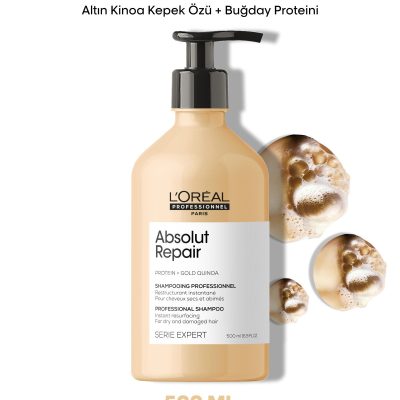 L'oreal Professionnel Serie Expert Absolut Repair Yıpranmış Saçlar Için Onarıcı Şampuan 500ml