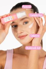 Maru.Derm Güneş Kremi | SPF 50+ Pembe Ton Eşitleyici (Pink Tone-Up) Güneş Kremi | Yeni Nesil Kore Filtreli