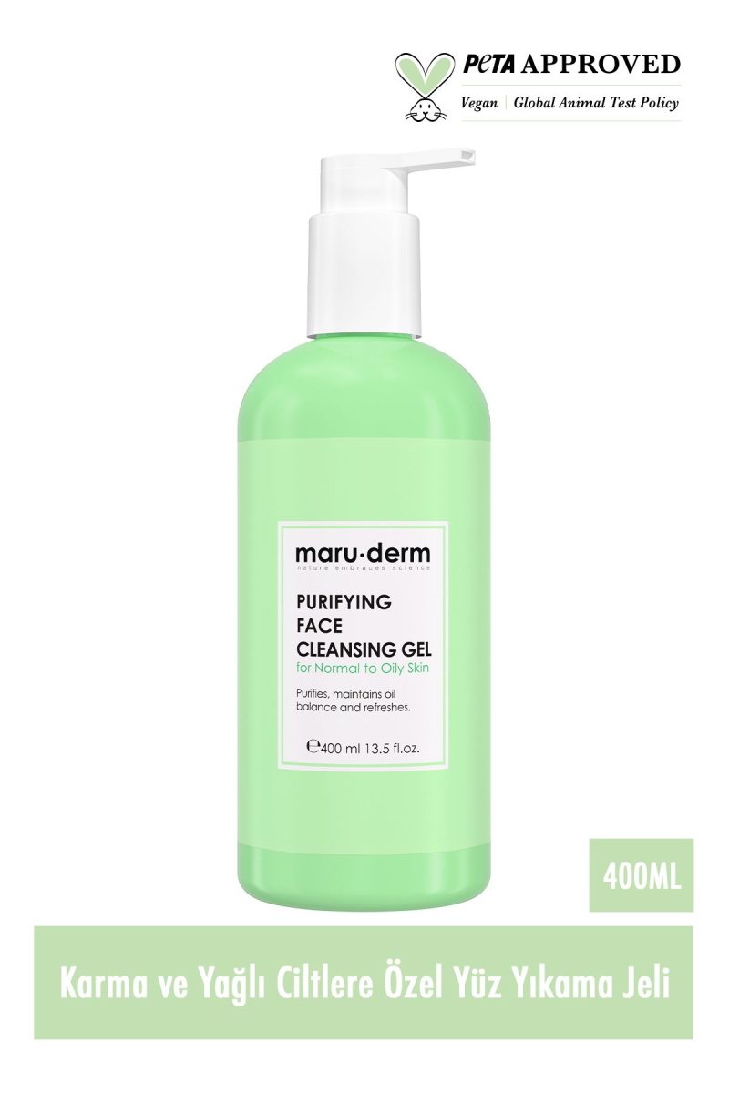 Maru.Derm Maruderm Karma Ve Yağlı Ciltlere Özel Salisilik Asit Yüz Temizleme Jeli 400 ml
