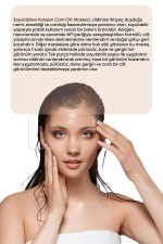 THE FINE ORGANICS Soyulabilir Kolajen Cam Cilt Maskesi, 1 Saat İçerisinde Etkili Niacinamide&Ceramide NP Kolajen Maske